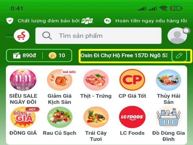 Siêu thị online: sendo farm